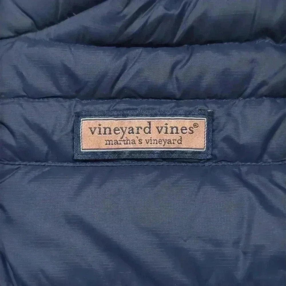 Boys Vineyard Vines Navy Blue Vest - Picture 3 of 4